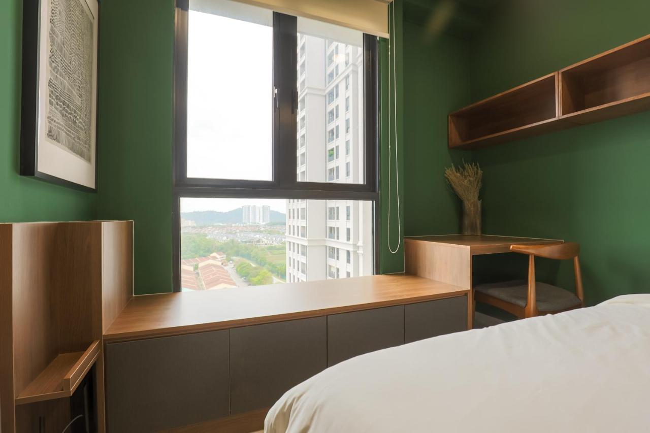 Peaceful Studio W Pool For 3 Pax - Seri Kembangan Esterno foto
